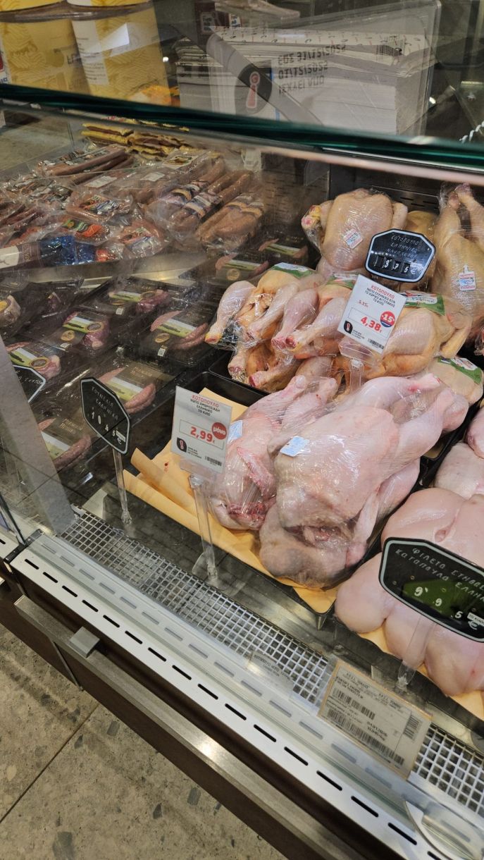 Πληθωρισμός σταθερός στα κοτόπουλα κάτω από 3 ευρώ το κιλό 2 scaled 1